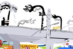 Elevated Road, Chiang Mai/iPad drawing/2025